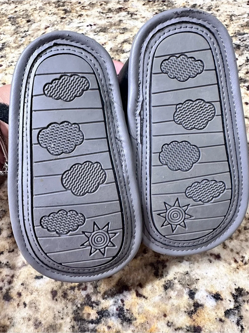 Carter's Black Baby Closed-Toe Fisherman Sandals